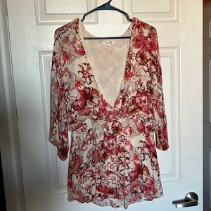 Built in shorts romper